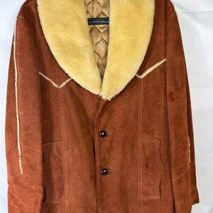 Vintage Joo Kay Natural Leather Rancher Jacket Men’s Size 40